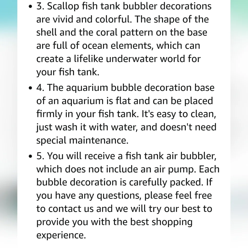 Aquarium Air Clam